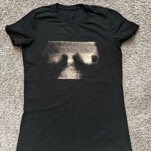 Black Graphic Short Sleeve Tee